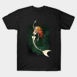 Skeleton Mermaid T-Shirt